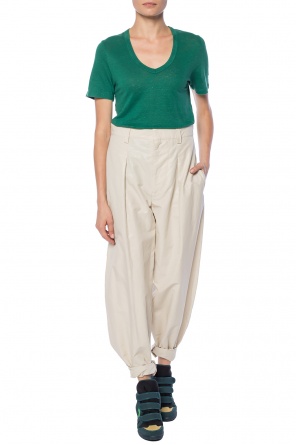 Linen v-neck t-shirt, zdjęcie 2 Linen v-neck t-shirt od Isabel Marant Etoile